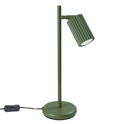 Lampa biurkowa KARBON zielona oliwka SL.1624