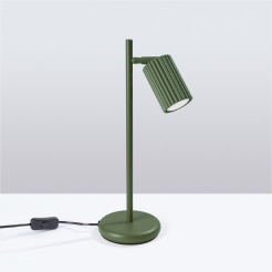 Lampa biurkowa KARBON zielona oliwka SL.1624