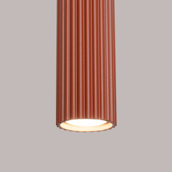 Lampa wisząca KARBON 3L ochra czerwona SL.1632