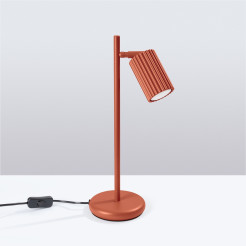 Lampa biurkowa KARBON ochra czerwona SL.1643