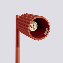 Lampa biurkowa KARBON ochra czerwona SL.1643