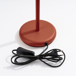 Lampa biurkowa KARBON ochra czerwona SL.1643