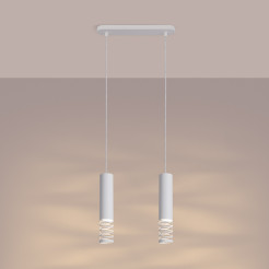 Lampa wisząca LAMI 2 biały SL.1687