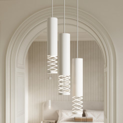 Lampa wisząca LAMI 2 biały SL.1687