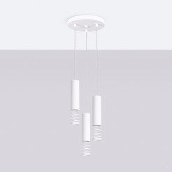Lampa wisząca LAMI 3P biały SL.1689