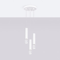 Lampa wisząca LIRO 3P biały SL.1694