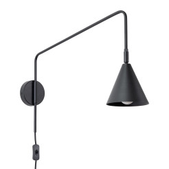 Kinkiet NOX czarny SL.1697