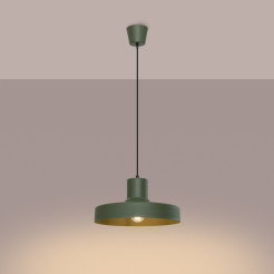 Lampa wisząca BILO zielona oliwka SL.1705