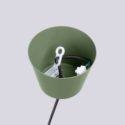 Lampa wisząca BILO zielona oliwka SL.1705