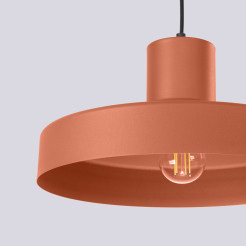 Lampa wisząca BILO ochra czerwona SL.1706