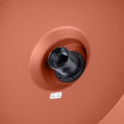 Lampa wisząca BILO ochra czerwona SL.1706