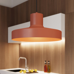 Lampa wisząca BILO ochra czerwona SL.1706