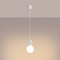 Lampa wisząca HALO 1 biała SL.1709