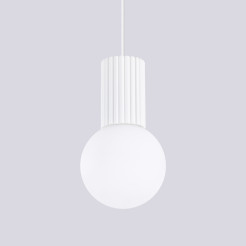 Lampa wisząca HALO 1 biała SL.1709