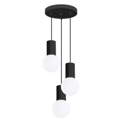Lampa wisząca HALO 3P czarna SL.1715