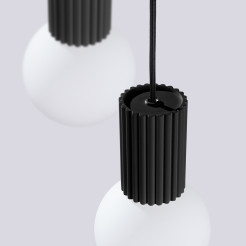 Lampa wisząca HALO 3P czarna SL.1715
