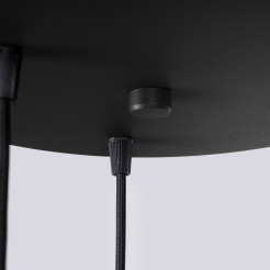 Lampa wisząca HALO 3P czarna SL.1715