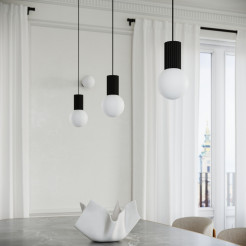Lampa wisząca HALO 3P czarna SL.1715