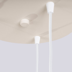 Lampa wisząca HALO 3P beżowa SL.1720