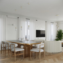 Lampa wisząca HALO 3P beżowa SL.1720