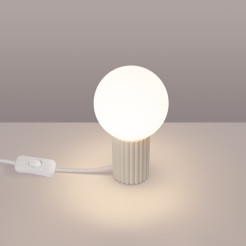 Lampa biurkowa HALO beżowa SL.1721