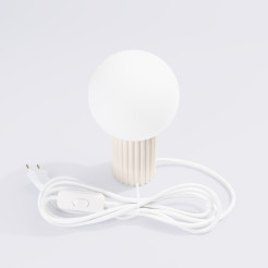 Lampa biurkowa HALO beżowa SL.1721