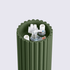 Plafon HALO zielony oliwkowy IP44 SL.1723