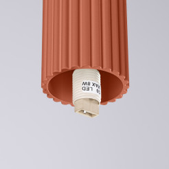 Plafon HALO ochra czerwona IP44 SL.1728
