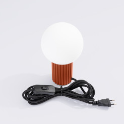 Lampa biurkowa HALO ochra czerwona SL.1731