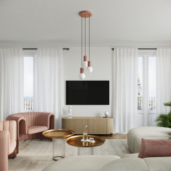 Lampa wisząca HALO 1 mocca SL.1734