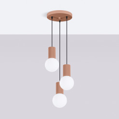 Lampa wisząca HALO 3P mocca SL.1735