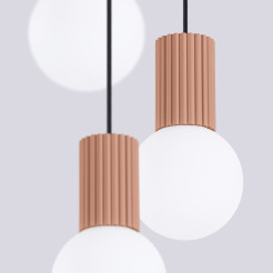 Lampa wisząca HALO 3P mocca SL.1735