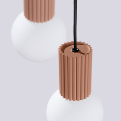 Lampa wisząca HALO 3P mocca SL.1735