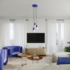 Lampa wisząca HALO 1 ultramaryna SL.1739