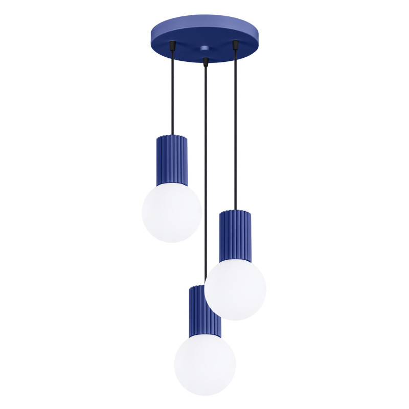 Lampa wisząca HALO 3P ultramaryna SL.1740