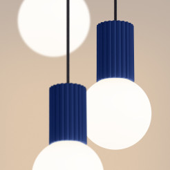 Lampa wisząca HALO 3P ultramaryna SL.1740