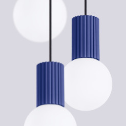 Lampa wisząca HALO 3P ultramaryna SL.1740