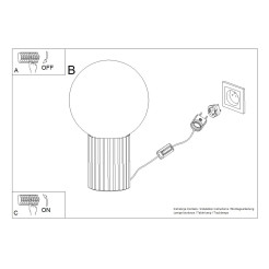 Lampa biurkowa HALO ultramaryna SL.1741
