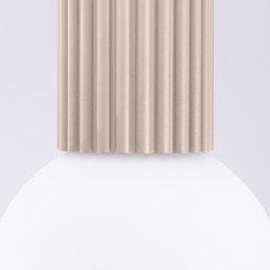 Plafon HALO taupe IP44 SL.1743