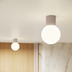 Plafon HALO taupe IP44 SL.1743