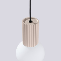 Lampa wisząca HALO 1 taupe SL.1744