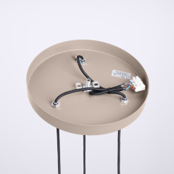 Lampa wisząca HALO 3P taupe SL.1745