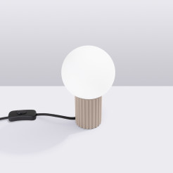 Lampa biurkowa HALO taupe SL.1746