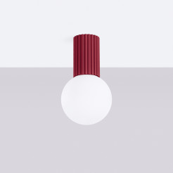 Plafon HALO burgund IP44 SL.1748
