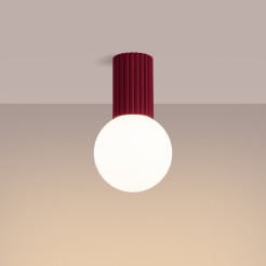 Plafon HALO burgund IP44 SL.1748