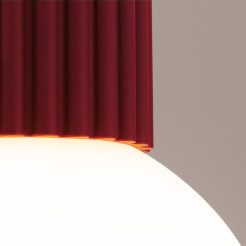 Plafon HALO burgund IP44 SL.1748