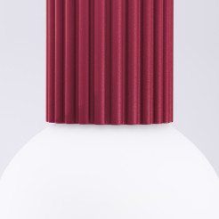 Plafon HALO burgund IP44 SL.1748