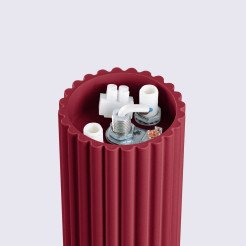 Plafon HALO burgund IP44 SL.1748