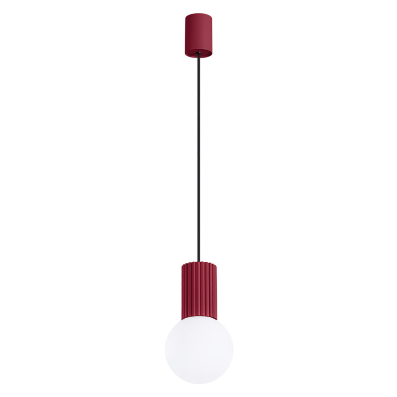 Lampa wisząca HALO 1 burgund SL.1749