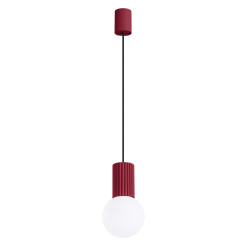 Lampa wisząca HALO 1 burgund SL.1749